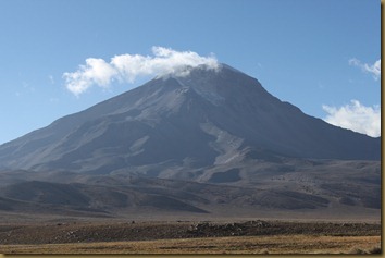 Et vulkanfjell på Altiplano, Chile